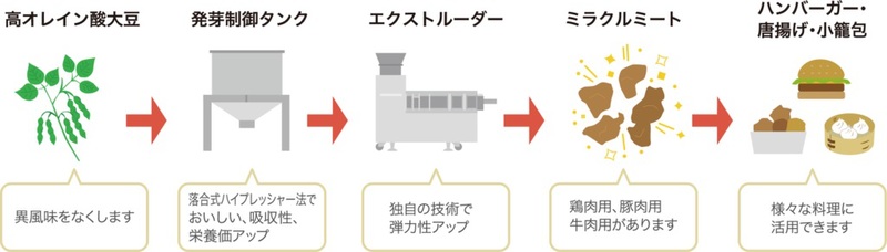 The Miracle Meat production process